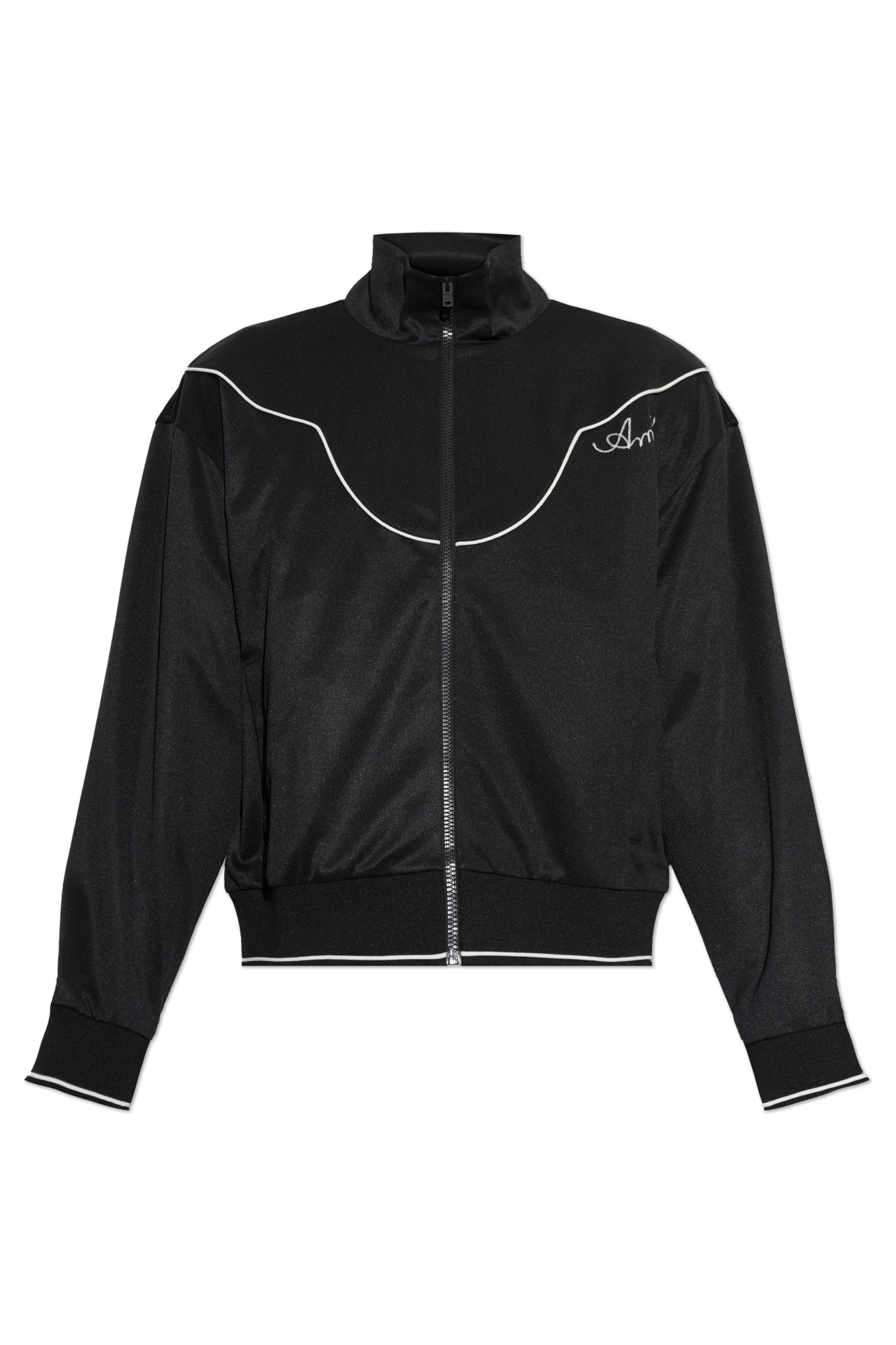 Amiri Black Jacket with Embroidered Logo by Amiri | Men's | Vitkac